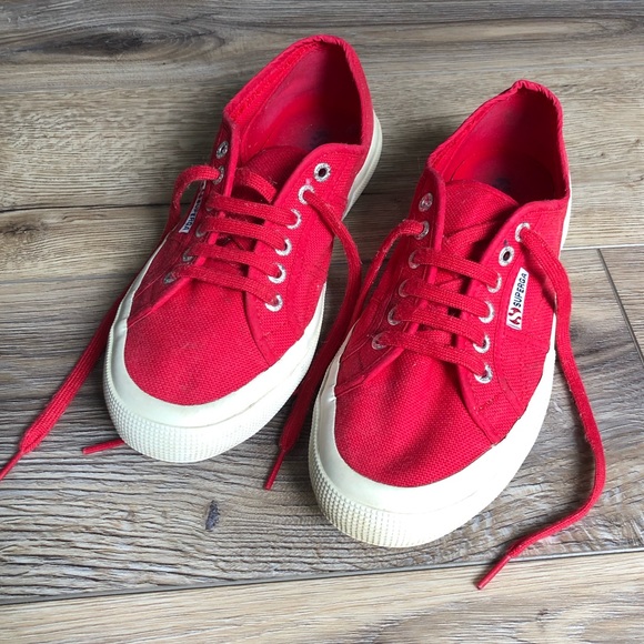 Superga Shoes - Superga Red Sneakers